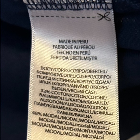 Cotton-Blend Crewneck T-Shirt 👚Baby👶🏼Girls👧🏻 - Picture 4 of 7